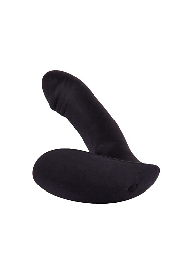 Чёрный массажёр простаты с вибрацией Сумерки богов 752-13 BX DD