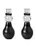 Чёрные стимуляторы для сосков Pipedream Nipple Erector Set PD3236-23