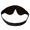 Чёрно-красная маска на глаза закрытого типа California Exotic Novelties Blackout Eye Mask SE-2712-46-3