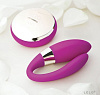 Лиловый вибратор для пар Lelo Tiani 2 Design Edition Deep Rose