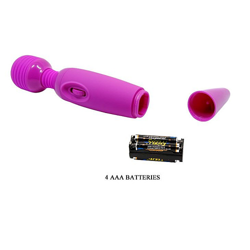 Лиловый вибромассажёр Baile Power Wand BW-055009-1-0603S