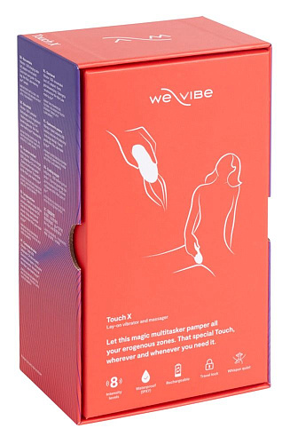 Коралловый вибростимулятор We-vibe Touch X SNTCSG4