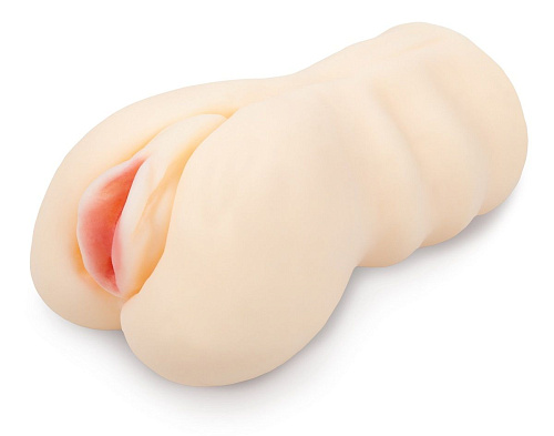 Телесный мастурбатор-вагина с пышным клитором Brazzers BTS102