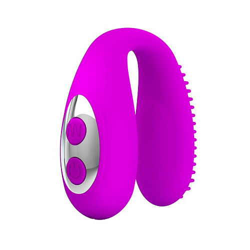 Лиловая вибронасадка для оральных ласк Baile Mabel BI-014449