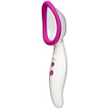 Женская бело-розовая вибропомпа Doc Johnson Automatic Vibrating Rechargeable Pussy Pump 0615-05-BX