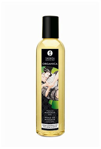 Массажное масло без аромата Shunga Organica Aroma Fragrance Free 1122 (250 мл)