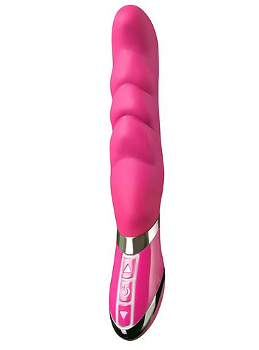 Розовый вибратор для G-стимуляции NMC OPTIMAL G 7.5INCH RECHARGEABLE VIBRATOR 111686 (19 см)