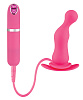Розовая вибровтулка NMC Dash Butt Plug With Mini Controller II 111609 (9 см)