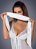 Белая повязка на глаза Obsessive Blindfold