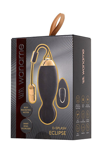 Чёрный тренажер Кегеля WANAME D-SPLASH Eclips 484001