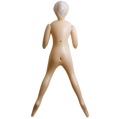 Кукла блондинка телесного цвета Doc Johnson Vivid Superstar Tawny 3-Hole Doll with Realistic Face 5587-03-BX