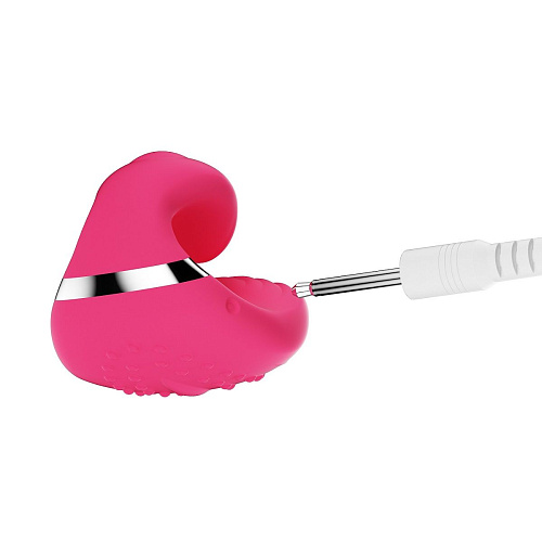 Розовый мини-вибратор LuxeLuv Santiago