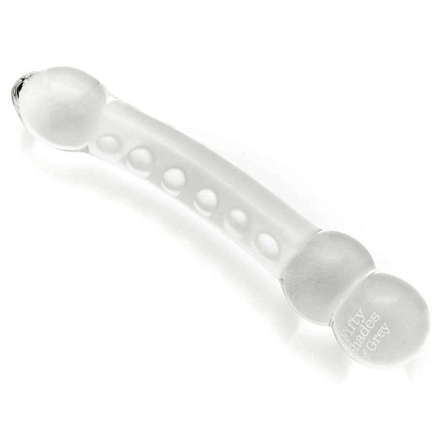 Прозрачный стеклянный стимулятор Fifty Shades of Grey Glass Massage Wand FS-40175