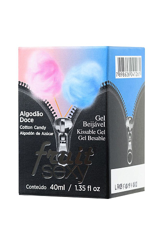 Массажное масло со вкусом сахарной ваты INTT FRUIT SEXY Cotton Candy FS17 (40 мл)
