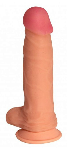 Телесный реалистичный фаллоимитатор с присоской Сумерки богов №71 3201-71 BX DD (17,5 см)