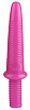 Розовый анальный реалистичный стимулятор Сумерки богов 1015-84 BX DD (31 см)
