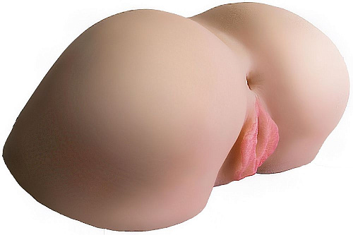 Телесные вагина и попка на присосках LOVETOY (А-Полимер) 659401