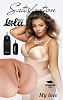 Телесный мастурбатор с вибропулей Lola toys My love 2103-02Lola