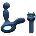 Синий вибромассажёр простаты с пультом NS Novelties Orbit NSN-1101-57 (14,6 см)
