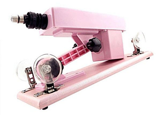 Розовая секс-машина LoveMachines Machine Gun 0715