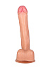 Телесный фаллоимитатор с пышной мошонкой ToyFa 582004 (17 см)