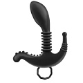 Анальная пробка чёрного цвета для стимуляции простаты Pipedream Beginners Prostate Stimulator D4618-23