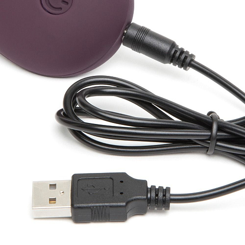 Фиолетовый клиторальный стимулятор Fifty Shades of Grey My Body Blooms Rechargeable Knicker Vibrator with Remote FS-69148