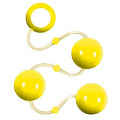 Жёлтые анальные шарики NS Novelties Renegade Pleasure Balls NSN-1117-19