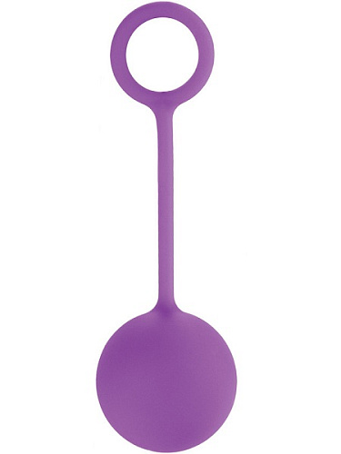 Фиолетовый вагинальный шарик Shots Media BV Geisha Super Ball Deluxe SHT072PUR