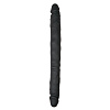 Чёрный двусторонний фаллоимитатор EDC Wholesale Double Ended Dildo ET207BLK (40 см)