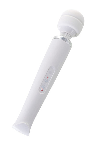 Белый вибромассажёр ToyFa L’EROINA Super Massager 561009