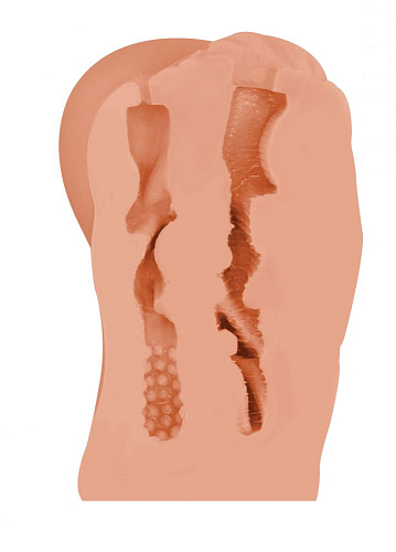 Телесный мастурбатор с вибропулей Lola toys My love 2103-02Lola