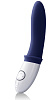 Тёмно-синий мужской вибратор Lelo Billy Deep Blue LEL1030 (17,4 см)
