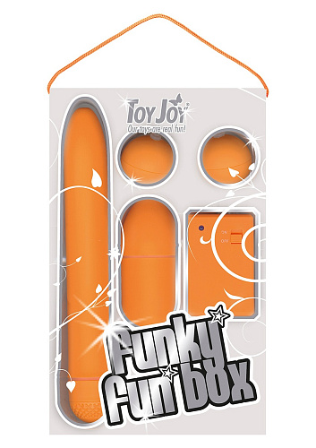 Набор оранжевых стимуляторов Toy Joy FUNKY FUN BOX 3006009980