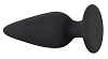 Чёрная анальная втулка Orion Heavy Plug Large 05330170000 (10,5 см)