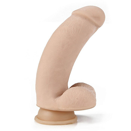 Изогнутый дилдо телесного цвета Erotic Fantasy Fat Boy EF-T206 (17 см)