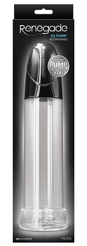 Прорачая автоматическая мужская вакуумная помпа NS Novelties IQ Pump NSN-1124-23