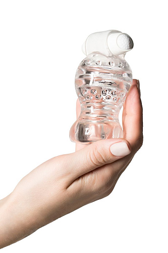 Прозрачный мастурбатор ToyFa Lingam Shakti 880202