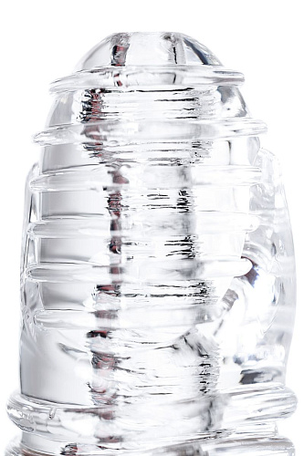 Прозрачный мастурбатор ToyFa Lingam Savitri 880104