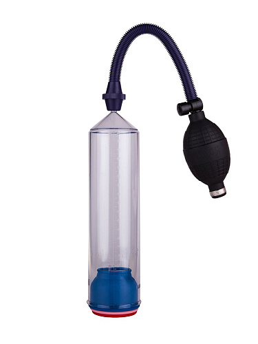 Прозрачная вакуумная помпа с 3 разноцветными уплотнителями Сумерки богов 800-01 BX DD