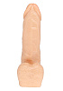 Телесная насадка в виде фаллоса с отверстием под плуг LOVETOY (А-Полимер) 201700 (15,5 см)