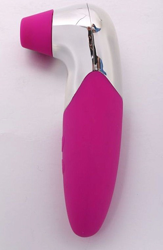 Лиловый вибростимулятор с функцией вакуумной стимуляции Cuddly Bird PRO-X5 PRO-X5PL