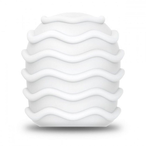 Белая текстурированная насадка Le Wand SPIRAL LW-002 (для le Wand)