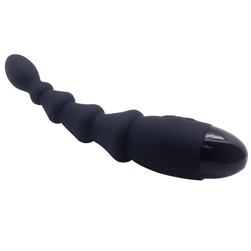 Чёрный анальный вибростимулятор Howells Evil Teaser 174212black (19,5 см)