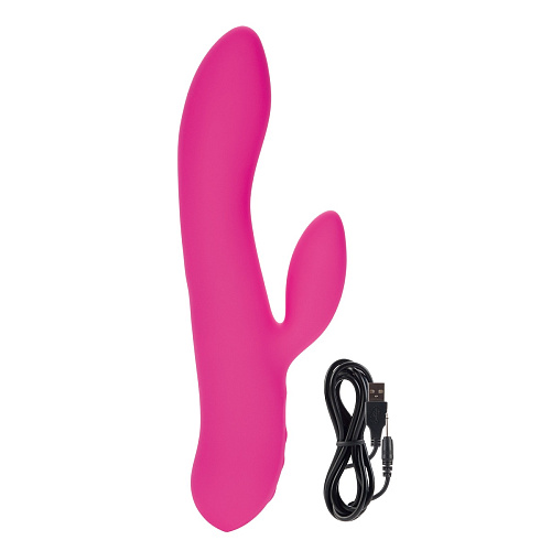 Розовый перезаряжаемый хай-тек вибромассажёр Jopen L19 JO-4734-00-3 (22 см)