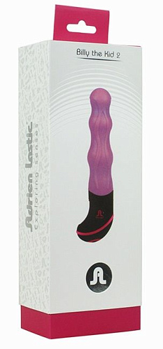 Фиолетовый волнообразный вибратор Adrien Lastic Billy the Kid II 10593 (19,3 см)