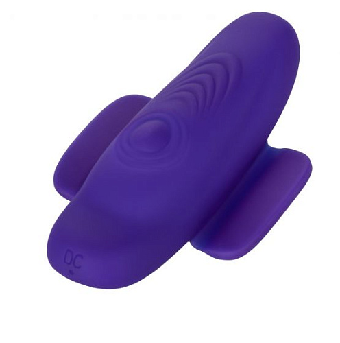 Фиолетовый стимулятор в трусики California Exotic Novelties Lock-N-Play Remote Pulsating Panty Teaser SE-0077-55-3