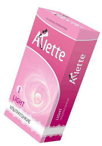 Ультратонкие презервативы Arlette Light 812 (12 шт)