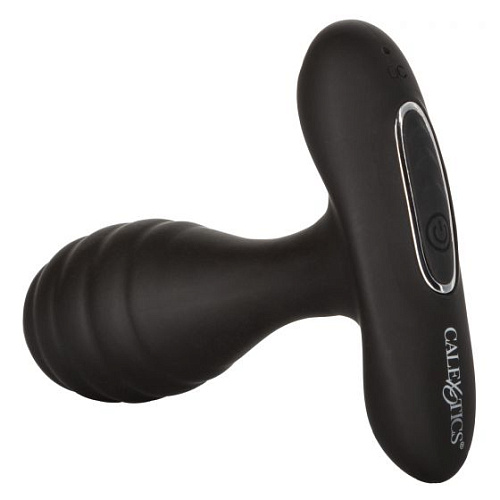 Чёрная анальная вибропробка California Exotic Novelties Eclipse Ultra-Soft Probe SE-0383-07-3 (10,25 см)