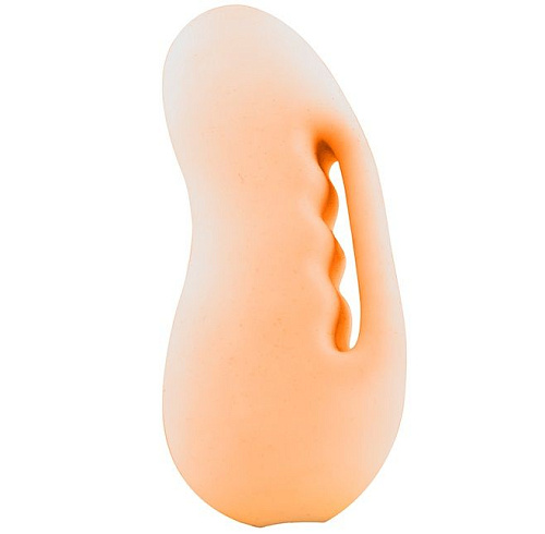 Телесный мастурбатор с удобным углублением под пальцы Dream Toys REALSTUFF MASTURBATOR FLESH 21179